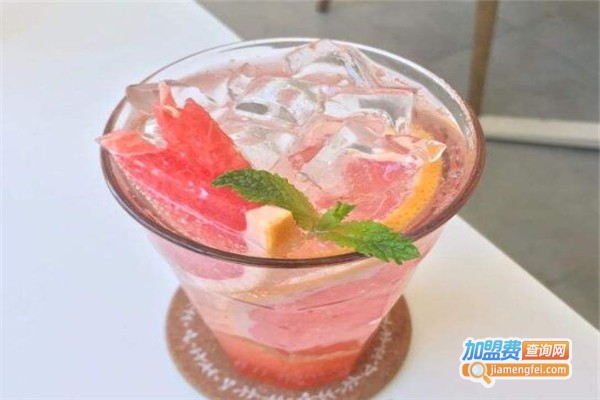 问号气泡水甜品