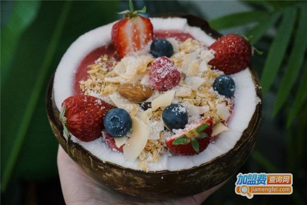 一碗彩虹Rainbow椰子碗加盟费