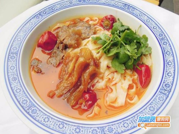 牛三怪手打面加盟费