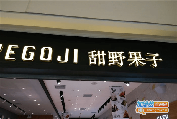 甜野果子烘焙加盟费