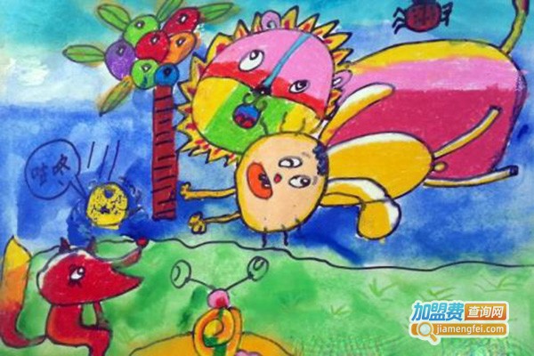 趣画画少儿美术加盟门店