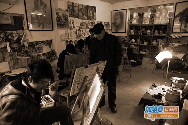 旋佳油画加盟门店