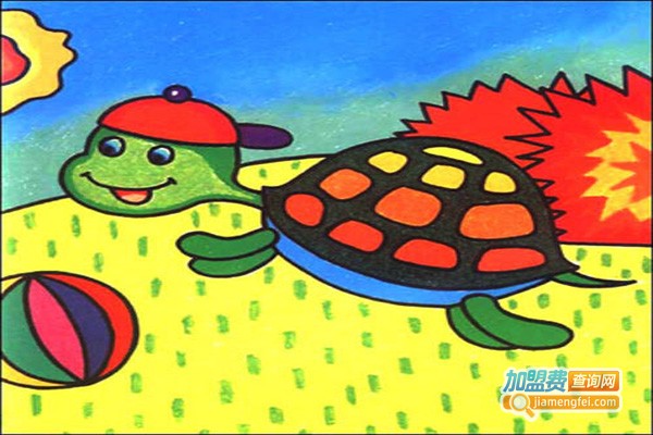 趣画画少儿美术加盟门店