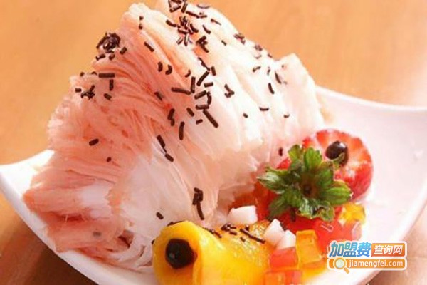 蔡先生的绵绵冰加盟费