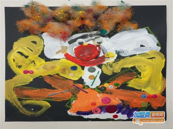 童彩飞扬实验美术