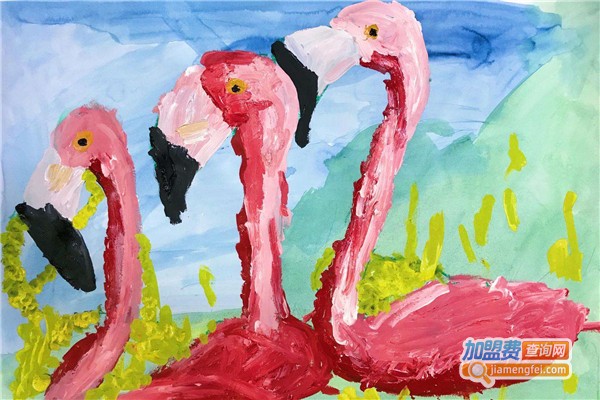 七色堇少儿美术加盟费