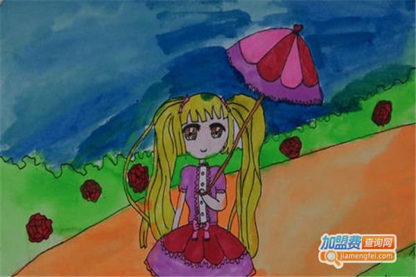 五指画室加盟费