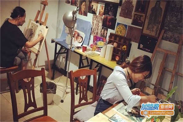 信马画室加盟费