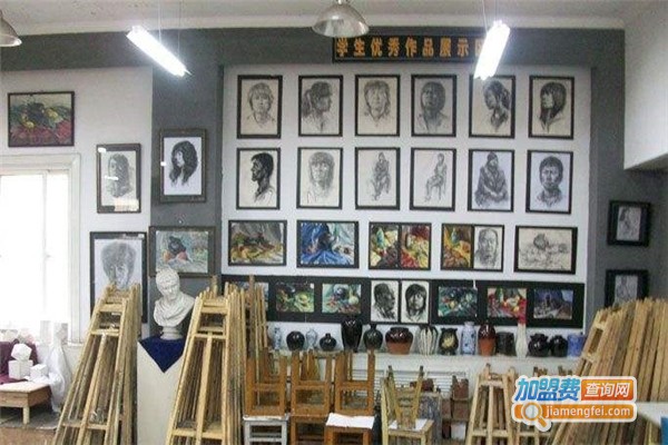 海蓝画室加盟费