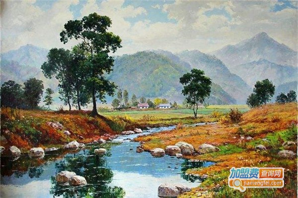 惠杰油画加盟费