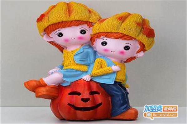 儿童之家石膏像涂鸦加盟费