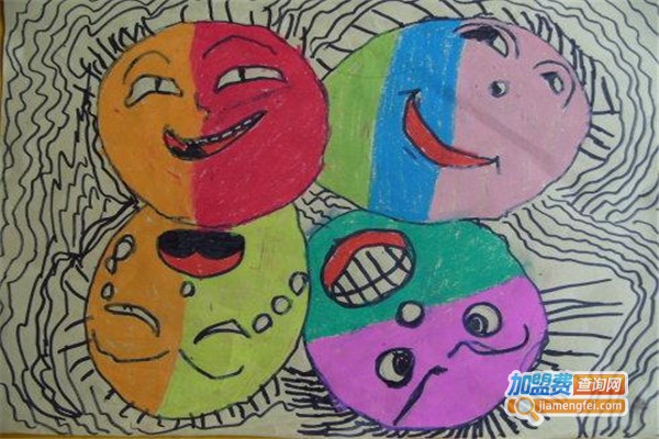 七色堇少儿美术加盟费