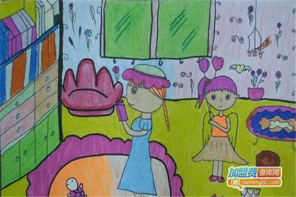 欢乐绘少儿美术加盟费