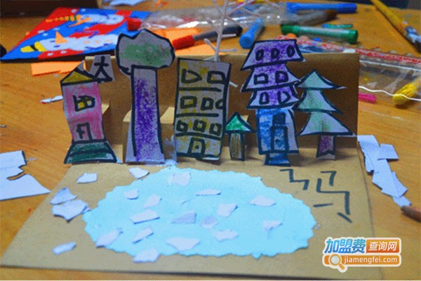 火柴盒美术教育