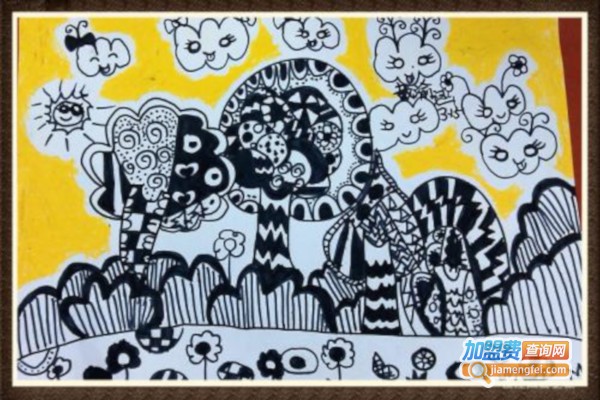 画精灵国际少儿创意美术加盟费