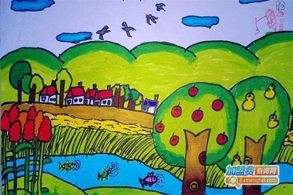 童颜童语少儿创意美术加盟费