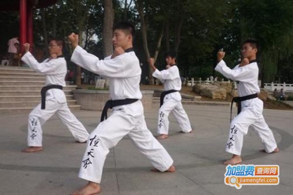 恒天会跆拳道加盟费