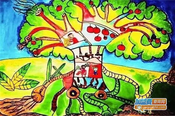画精灵国际少儿创意美术加盟费