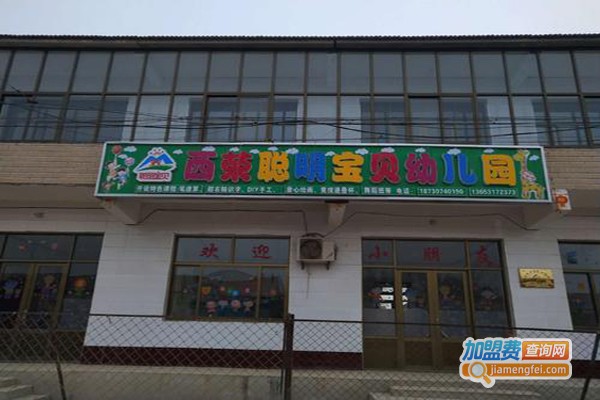 聪明宝贝幼儿园加盟费