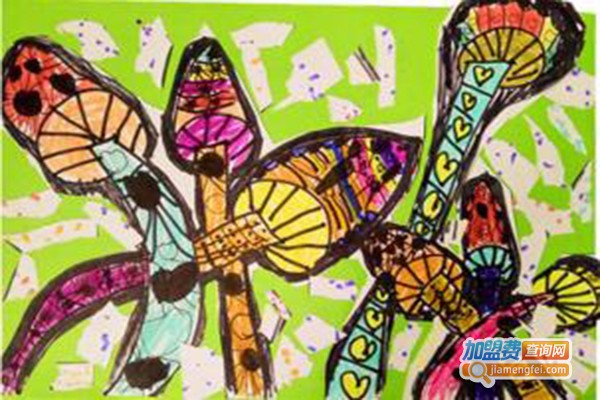 溢美少儿美术教育加盟门店