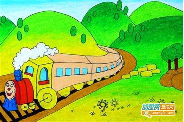 谜鲸少儿美术加盟费