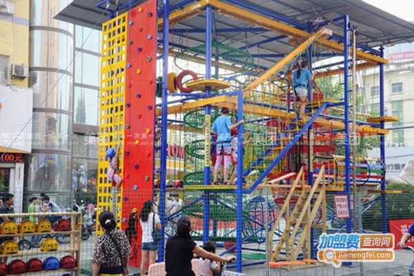 小勇士儿童拓展乐园加盟门店
