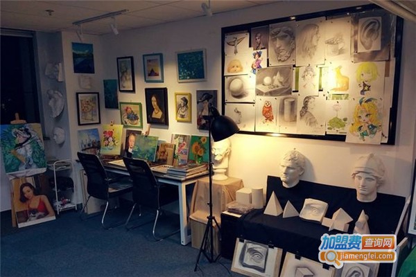 聚点画室加盟费