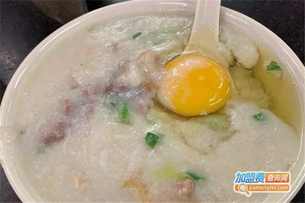 熊记鸡粥加盟费