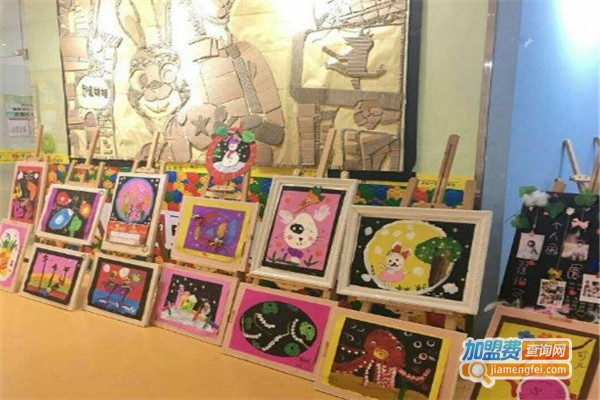 创意娃娃美术教育加盟费