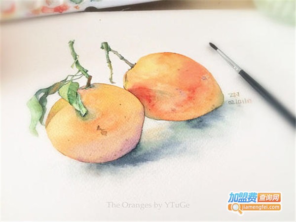 橙子美术加盟门店