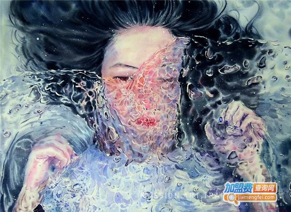 红蓝画室加盟费