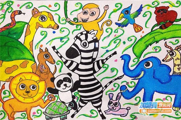 斑马美术教育加盟费