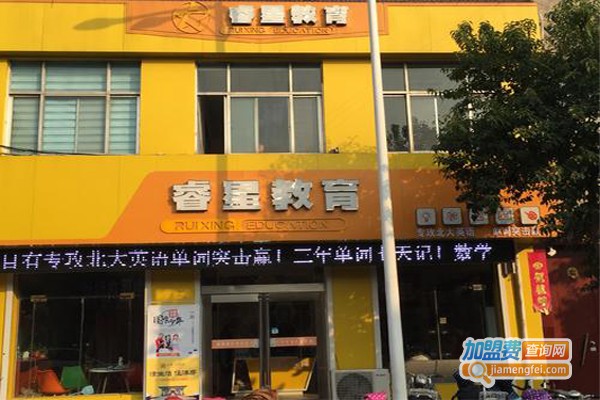 睿星教育加盟费