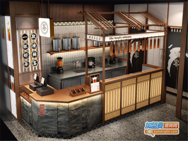 吸客功夫乌龙茶加盟门店