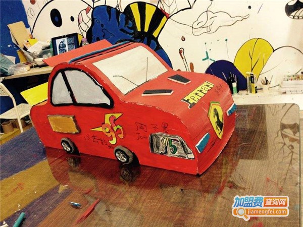 张怡少儿美术加盟费