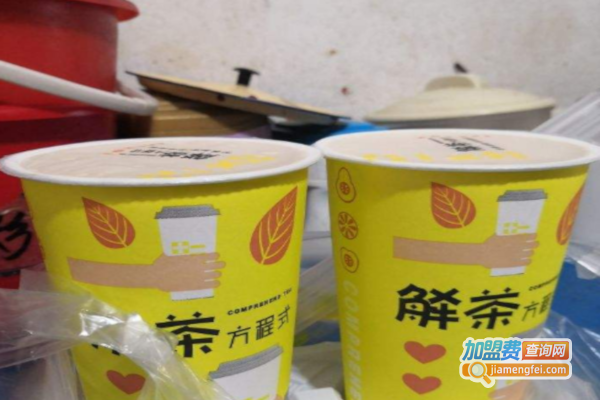 解茶方程式加盟费