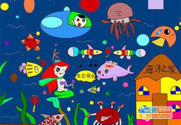 红画坊美术加盟费