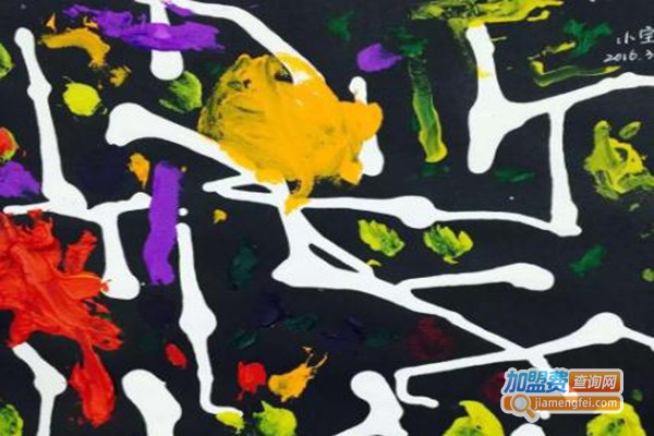 彩翼儿童美术早教加盟费