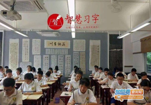 智慧习字加盟费