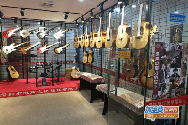 悦声琴行加盟费