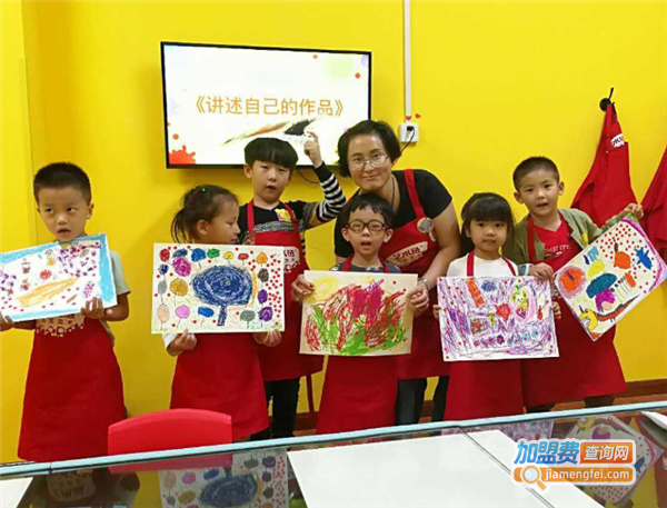 艺术鱼少儿美术加盟