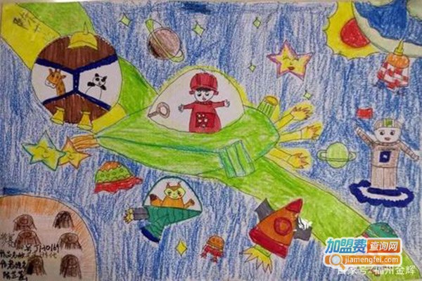 五彩梦画少儿美术加盟门店