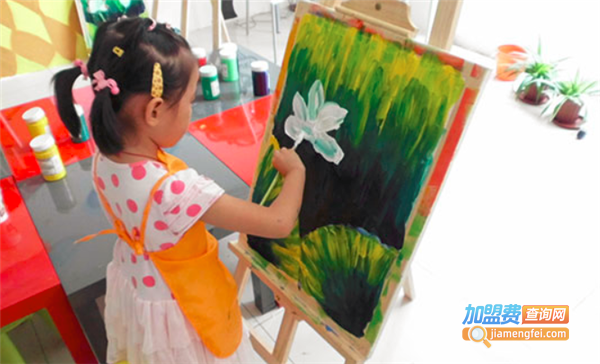 艺术鱼少儿美术加盟