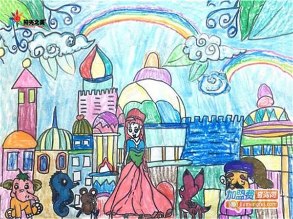 阳光美术培训加盟门店