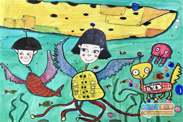 七彩岛少儿美术加盟费