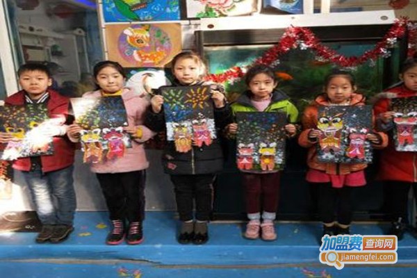 小精灵美术培训加盟费