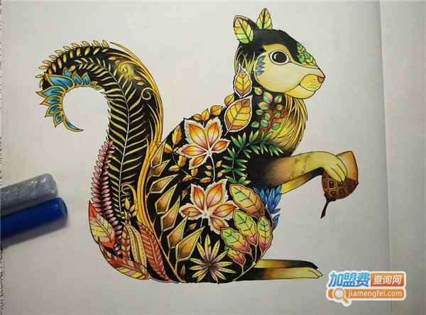 魔法松鼠美术加盟费