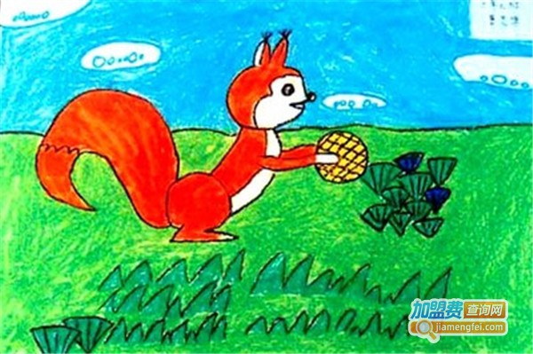 魔法松鼠美术加盟费