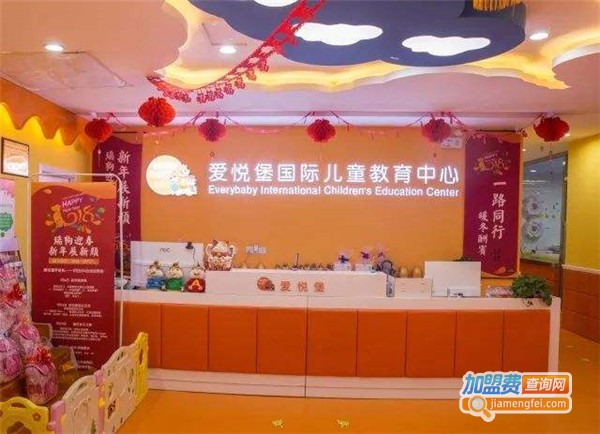 爱悦堡早教中心加盟费