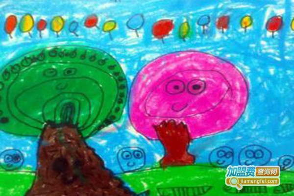 缤纷鸟儿童创意美术加盟费